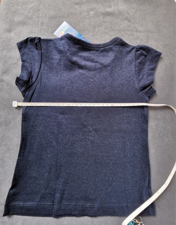 tee-shirt bleu - Lupilu - 18 mois - photo numéro 7