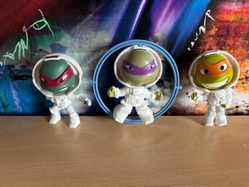 Lot 3 figurines Tortues ninja