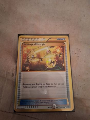 Carte pokemon secret echange d'énergie gold 109/108 Ciel Rugissant