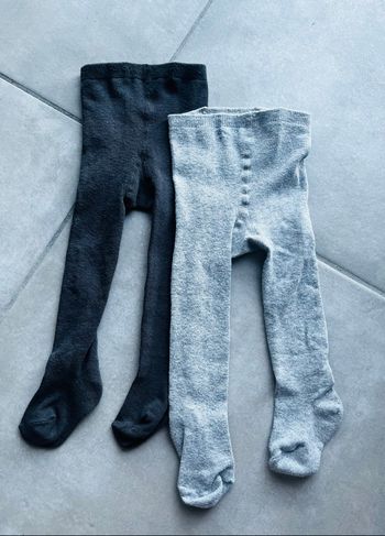 Lot deux collants bébé Zeeman 74/80 6-12 mois