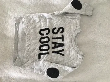 Pull gris HetM 6 mois