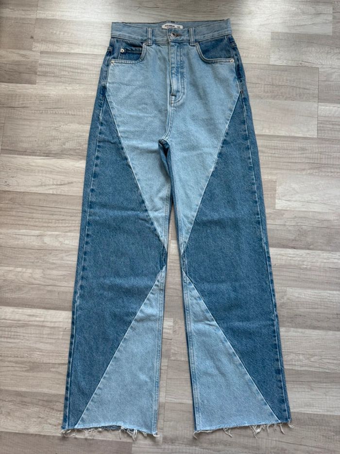 jeans droit ~ pull & bear ~ taille 32