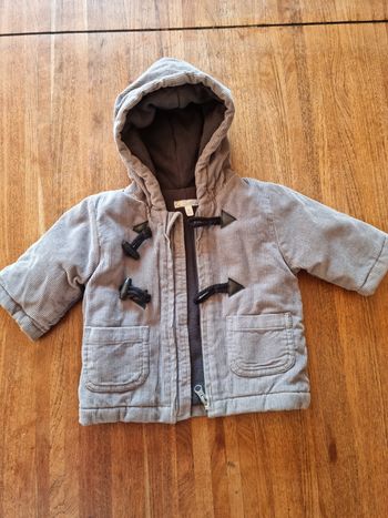 Manteau gris 3 mois