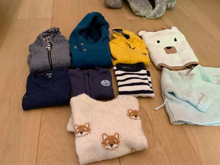 Lot de 9 pulls en 3 mois - photo numéro 2