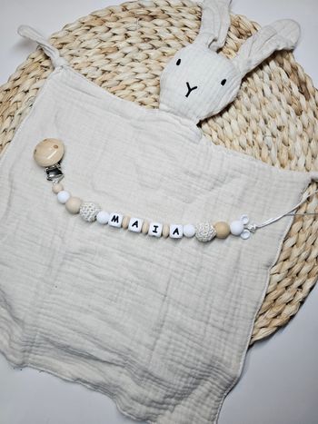 Attache tétine personnalisée