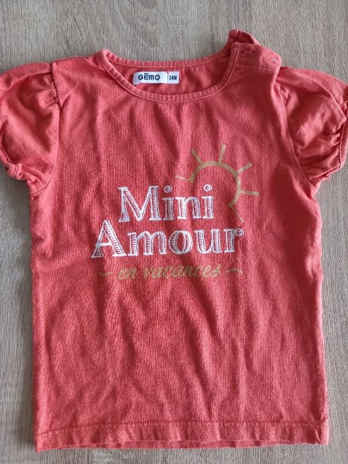 Tee-shirt 24 mois