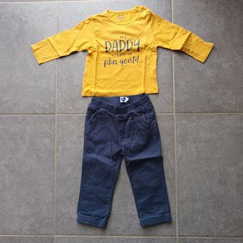 Ensemble  bébé garçon hiver 24 mois