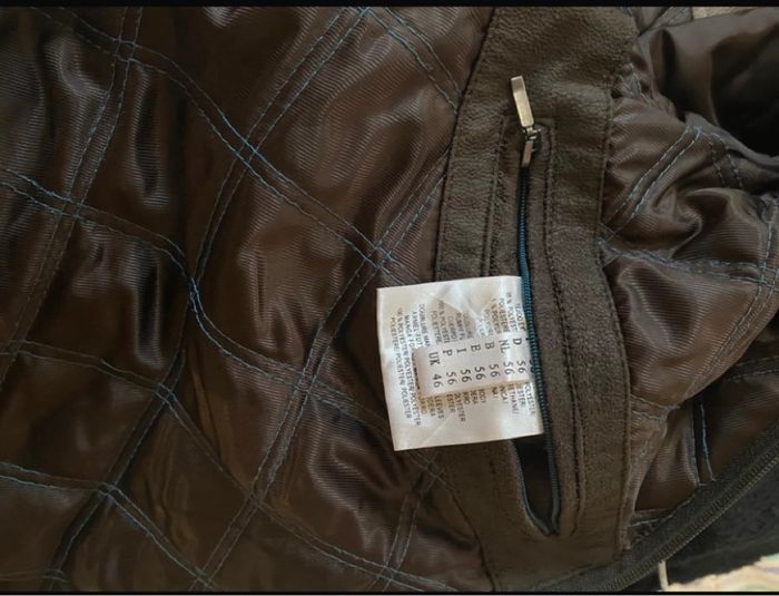 Blouson homme en suédine T56 - photo numéro 5