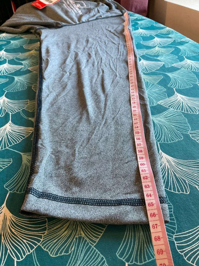 Sweat long léger 1/4zip pour homme The North Face gris chiné foncé taille XXL 187 - photo numéro 11