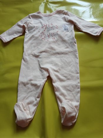 pyjamas fille en coton petit bateau 71 cm 9 mois
