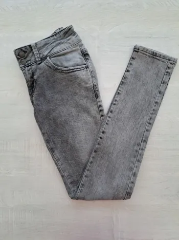 Jeans LTB gris - taille S - Vintage - denim authentique