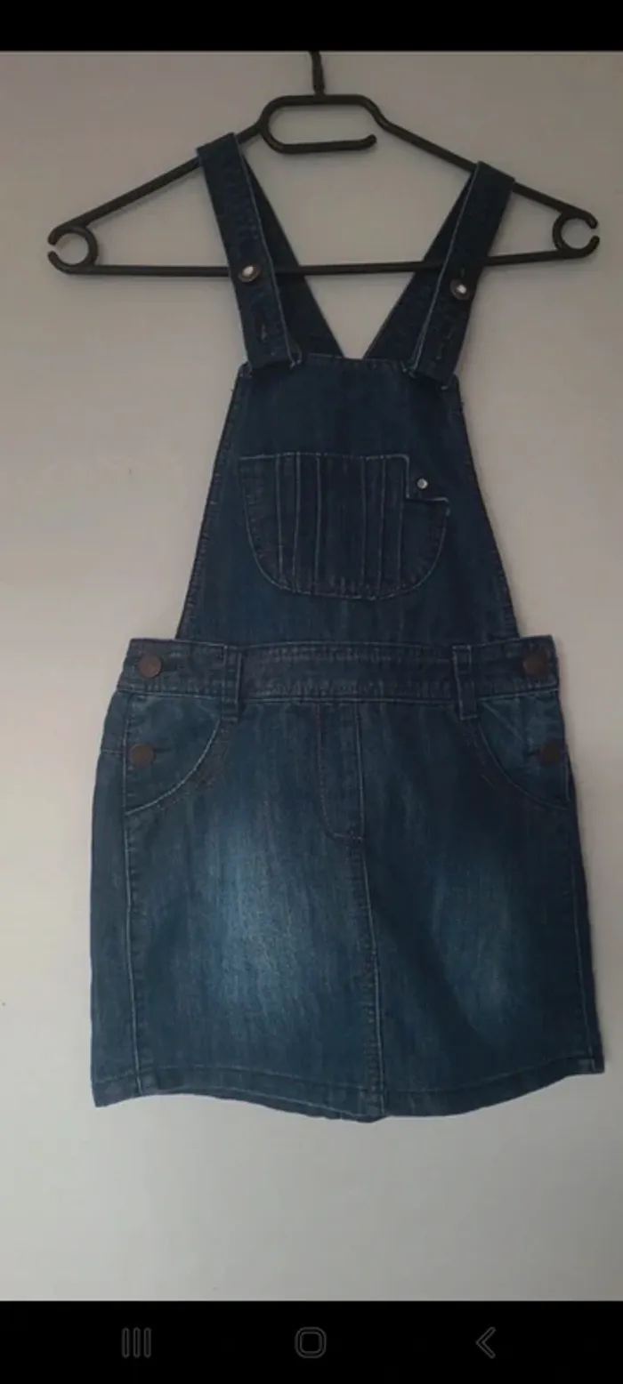 Robe salopette 10 ans tape à l'œil
