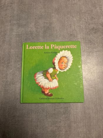 Livre, drôle de petites bêtes, Laurette, la pâquerette
