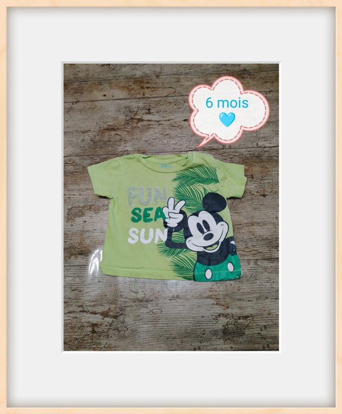 Joli t-shirt garçon Disney Mickey 6 mois 68 cm
