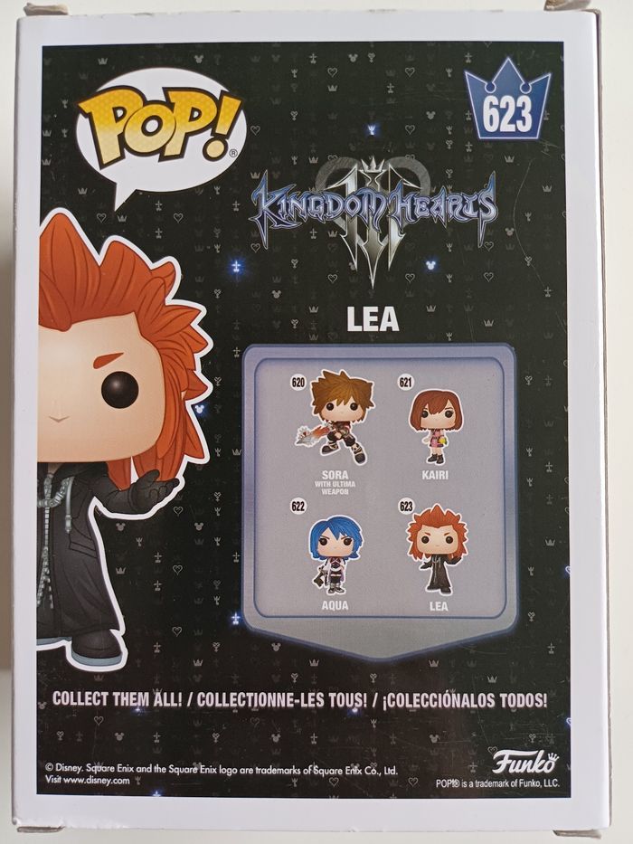 Figurine Funko POP Games Kingdom Hearts Lea N 623 - photo numéro 2
