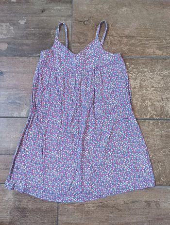 Robe sans manches bretelles Fille 6 ans à pois Lisa Rose