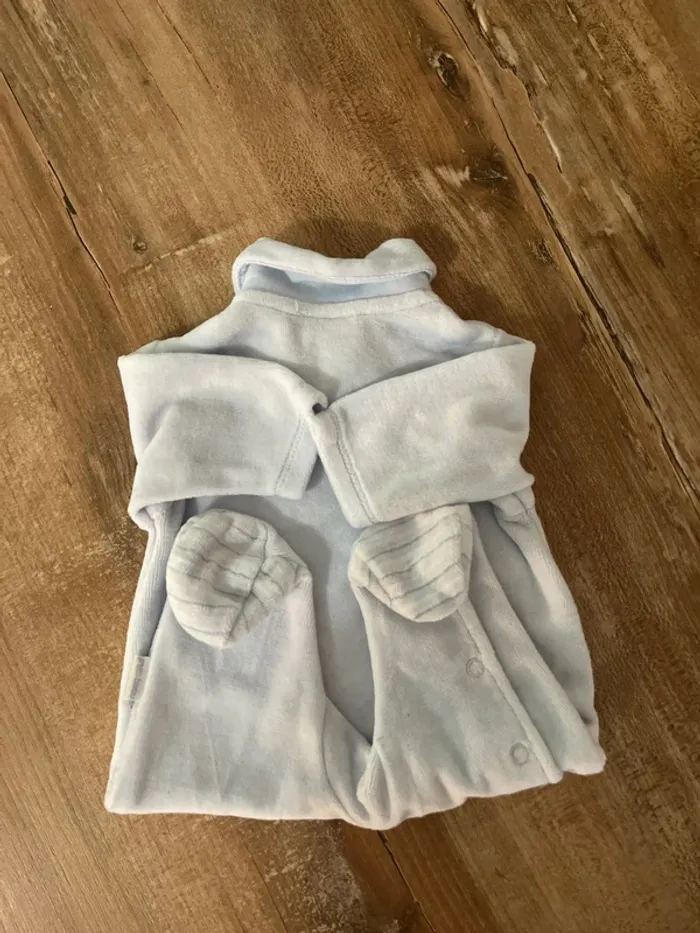 Grenouillère bébé 46 cm /marque petit bisou - photo numéro 4