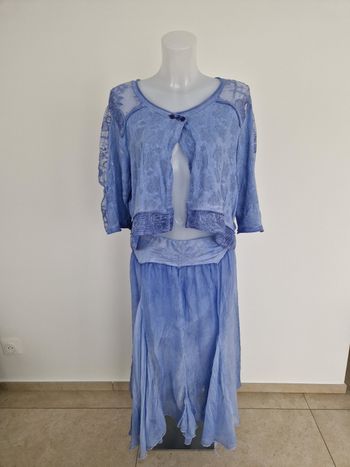 Ensemble dégradé bleu, Pigment Rouge