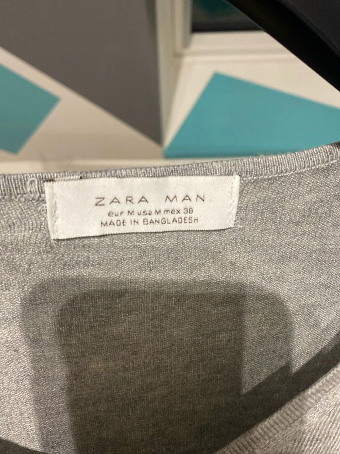 Pull fin gris zara - photo numéro 3