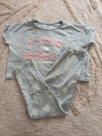 Pyjama 2 pièces fille 9/10 ans