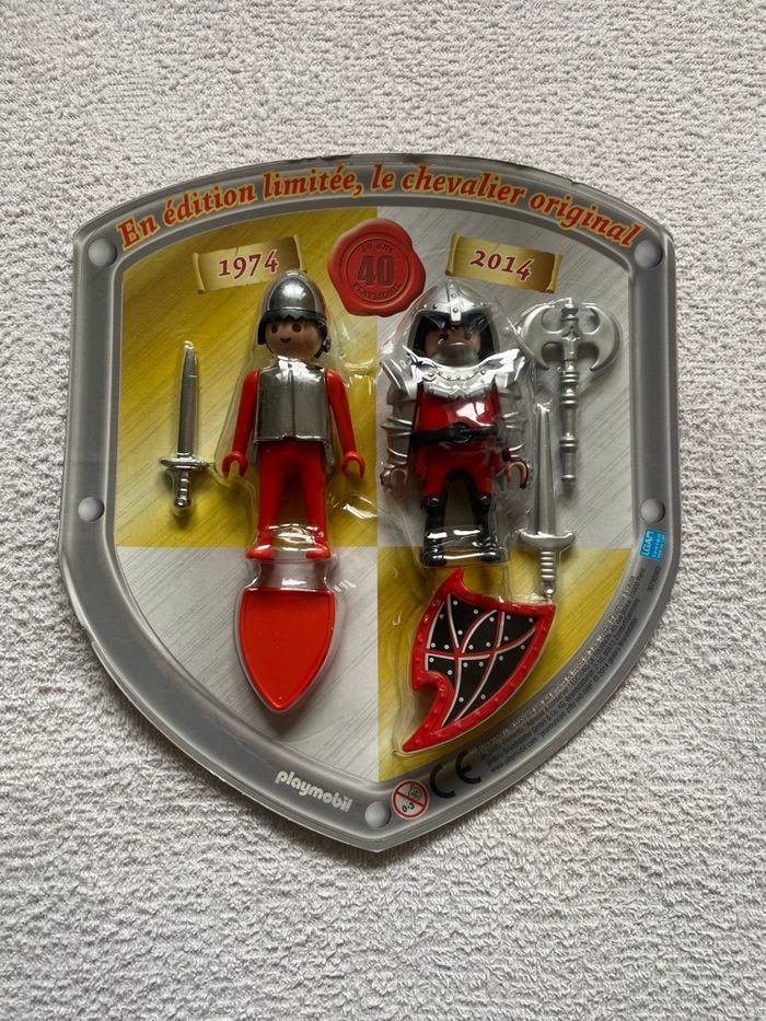 Duo playmobil collector édition 40 ans