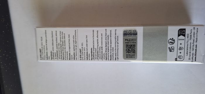 Gel contour des yeux skin perfusion Fillmed - photo numéro 5