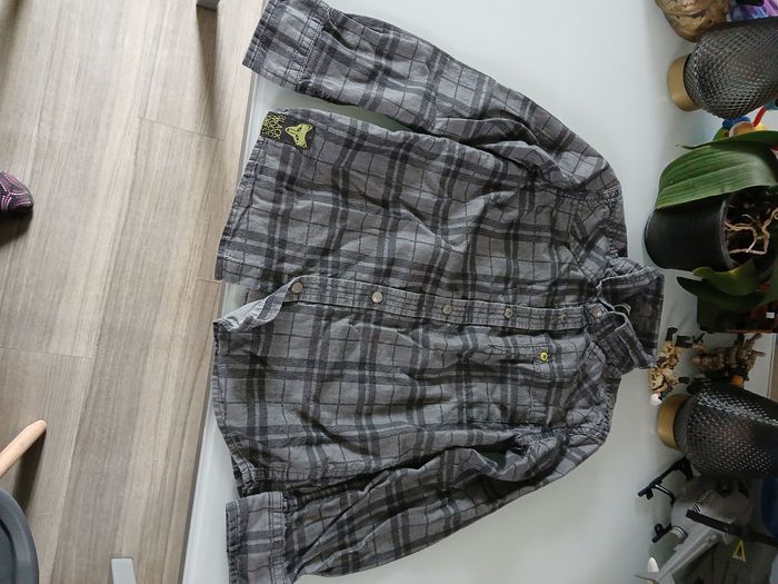 CHEMISE GRISE GEMO