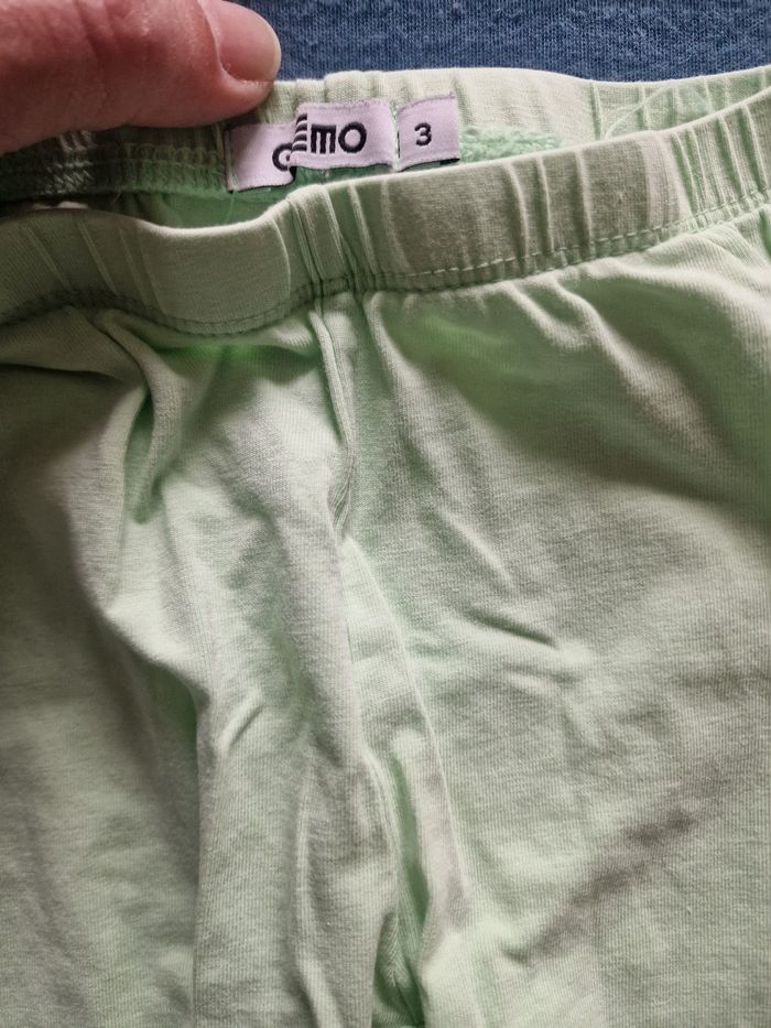 Lot de 2 leegings shorts 3ans - photo numéro 3