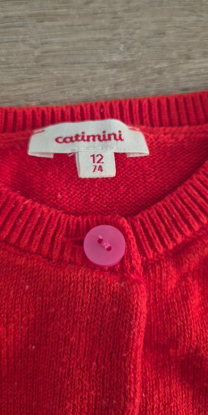 Gilet Catimini 12 mois - photo numéro 3