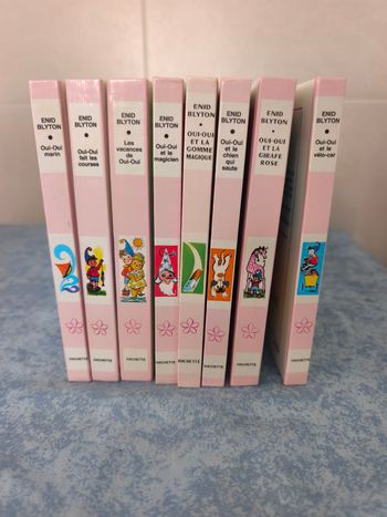 Lot de livres bibliothèque rose