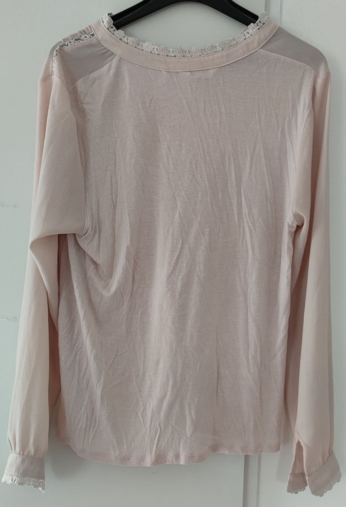 Blouse femme Naf Naf – Taille L – Rose – Très bon état - photo numéro 6