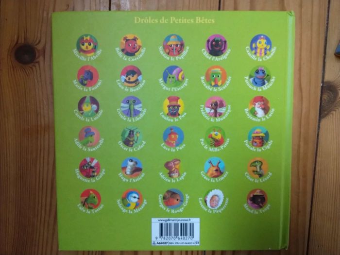 Livre Drôles de petites bêtes en lot ou à l'unité - photo numéro 2