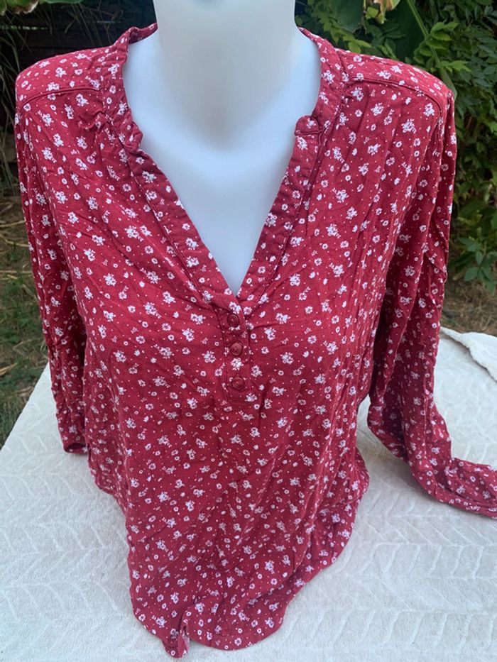 Lot 2 blouses et 1 chemise Kiabi 42 manches longues - photo numéro 17