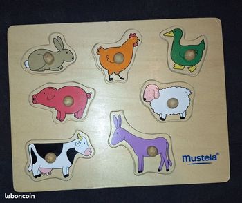 Puzzle en bois Mustela