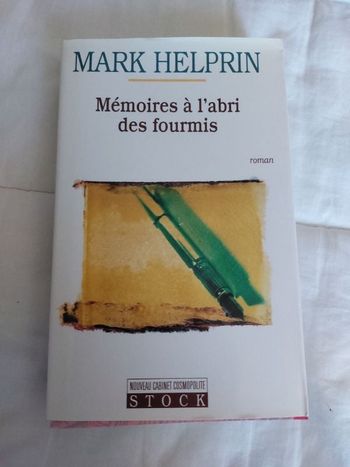 Livre titre Mémoires à l'abri des fourmis