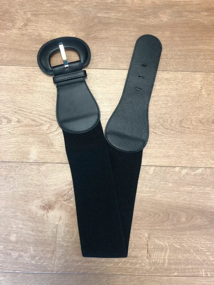 Ceinture noire élastique - photo numéro 2