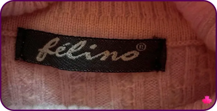Pull Col Roulé Rose Poudré FéLINO - Maille Côtelée et Tressée - Taille S/M - photo numéro 4