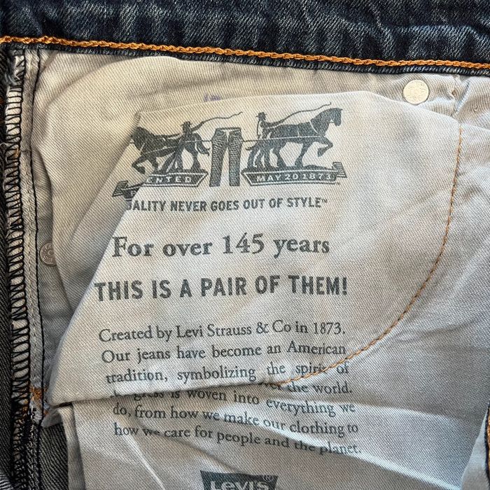 Jean/pantalon bleu Levi's 506 homme, taille : W 36 L 32 (46 taille française) - photo numéro 6