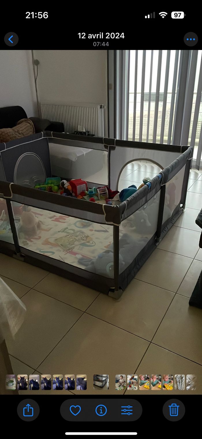 Grand parc bébé JNGLGO