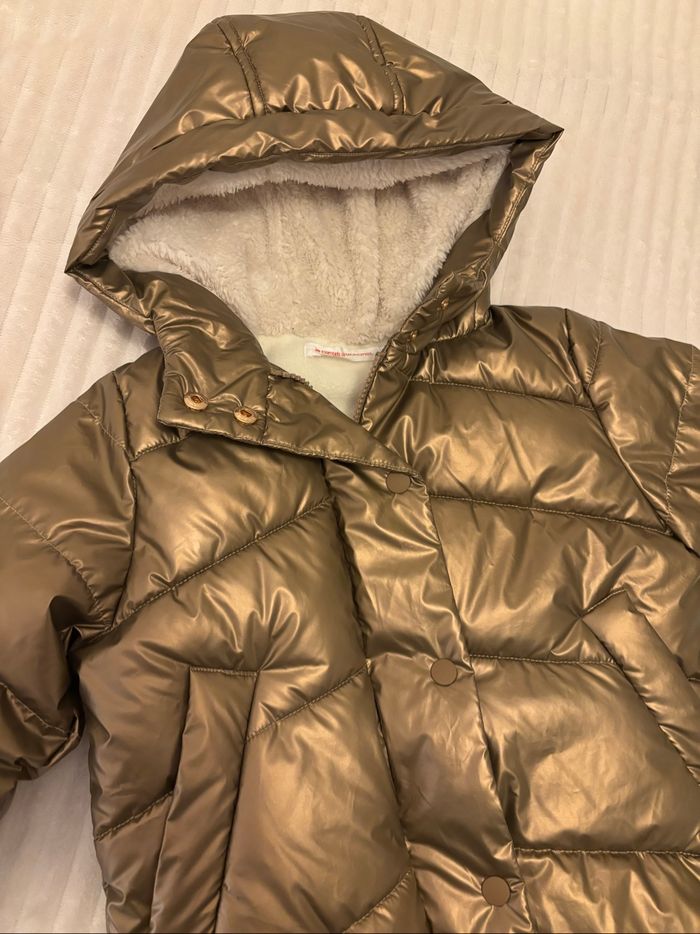 Magnifique doudoune doré - photo numéro 2