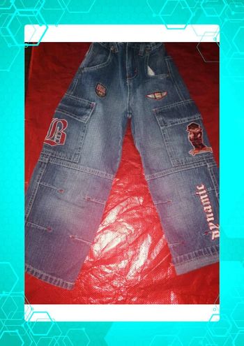 Pantalon en jeans large