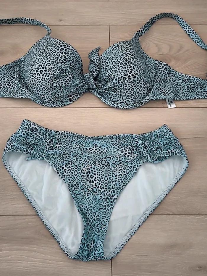 Maillot de bain 2 pièces Janine Robin 36 - photo numéro 4