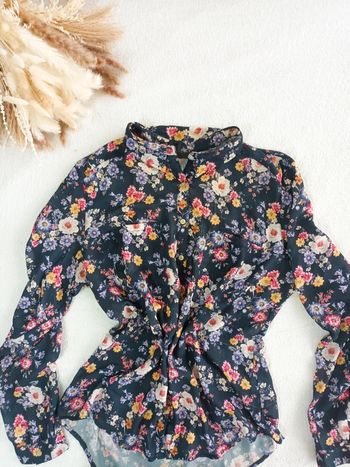 Chemise fleurie