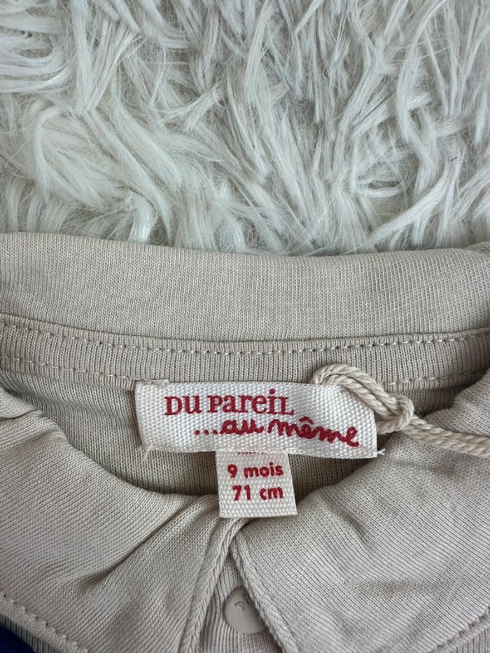 Body du pareil au même taille 9 mois - photo numéro 3