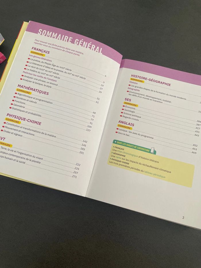 Fiches bac hatier maths français svt physique ses seconde - photo numéro 5