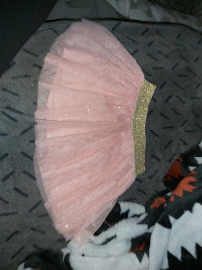 Jupe tulle pailletée tex taille 6mois 68cm - photo numéro 2