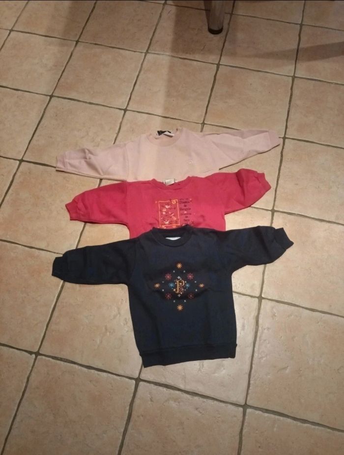 Lot sweats enfants