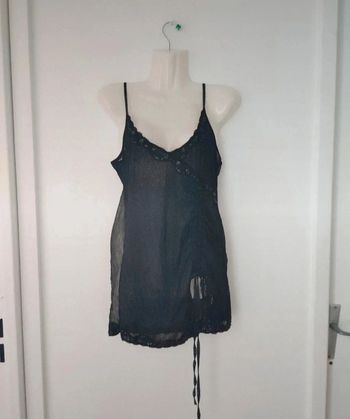 Débardeur transparent femme