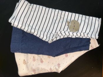 Lot de petits leggings - 3 mois