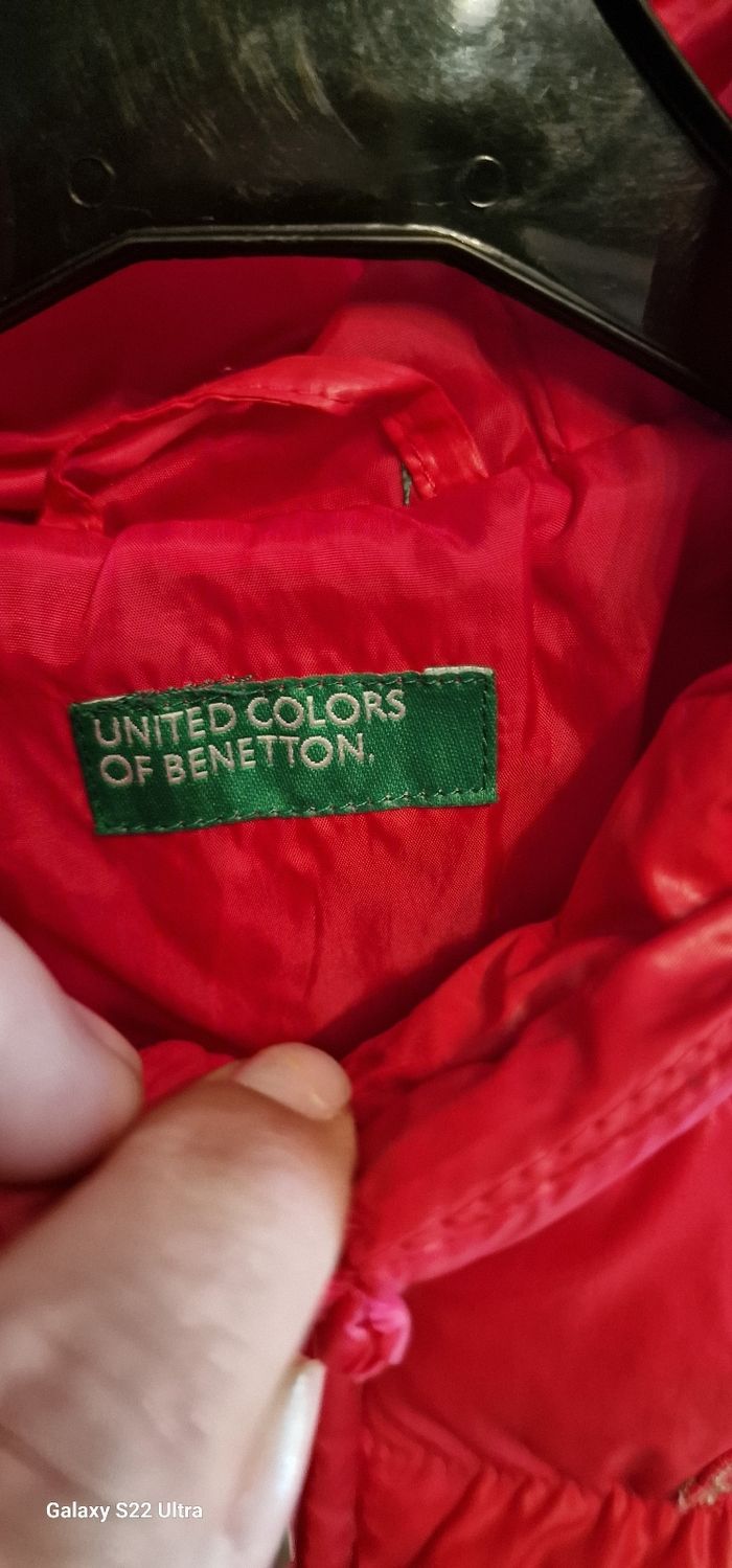 Doudoune de marque united colors of benetton - photo numéro 3